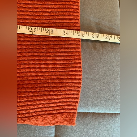 Talbots NWT burnt orange 3/4 sleeve turtleneck sweater size P (smalll?) petite - Picture 9 of 15